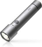 HOTO LED Flashlight High Lumens, Rechargeable Tactical Flashlight Super Bright, IP68 Waterproof(HOE0010GL/ QWSDT005)