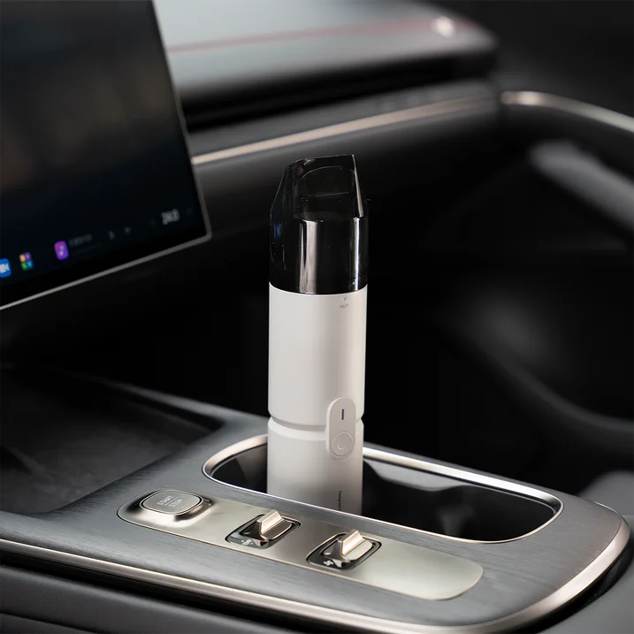 HOTO 4-in-1 Portable Mini Cordless Air Duster & Vacuum | Blow, Vacuum, Inflate & Deflate | Rechargeable High-Power Cleaner for Keyboard, Camera, Car & Home (HOE0018US-S / QWCXA001)