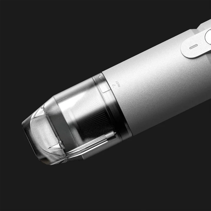 HOTO 4-in-1 Portable Mini Cordless Air Duster & Vacuum | Blow, Vacuum, Inflate & Deflate | Rechargeable High-Power Cleaner for Keyboard, Camera, Car & Home (HOE0018US-S / QWCXA001)