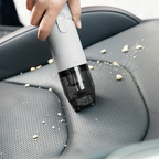 HOTO 4-in-1 Portable Mini Cordless Air Duster & Vacuum | Blow, Vacuum, Inflate & Deflate | Rechargeable High-Power Cleaner for Keyboard, Camera, Car & Home (HOE0018US-S / QWCXA001)