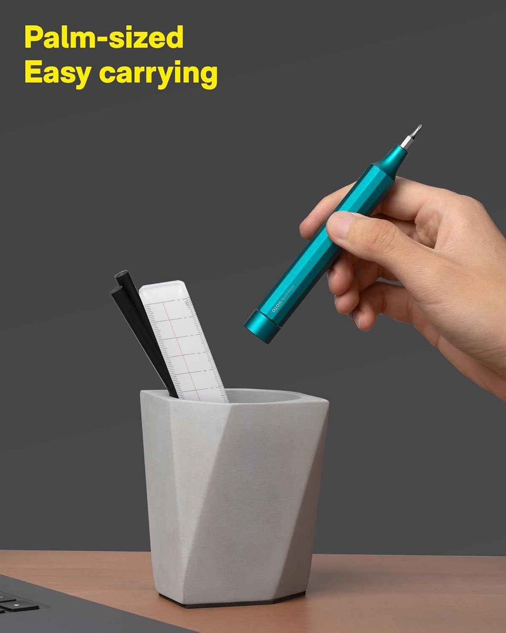 HOTO 24 in 1 Multi Bit Mini Screwdriver Set Magnetic, Manual Precision Screwdriver Set, EDC Pen Screwdriver for Eyeglasses, Electronics, Watches, Phones, Laptops, Cameras