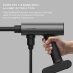 HOTO 20V Cordless Power Washer Pro, Portable Power Cleaner, USB-C Rechargeable, 5-in-1 Nozzle, 2.5Ah Battery, 290 Psi for Washing Car/Fence/Floor Cleaning/Watering (HTT0023EU / QWXCJ002)