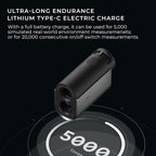 HOTO Golf Laser Rangefinder – Slope + Flag-Lock Digital Laser Measuring Tool, 1100-1200 Yard Range, 6× Magnification, USB-C Rechargeable, IPX4 Weather-Resistant - Hoto India