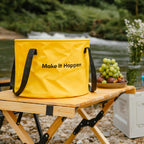 HOTO Outdoor Wash Kit – 20L Foldable Bucket, Sponge & Microfiber Cloth (HTT0027GL / QWOGJ002)