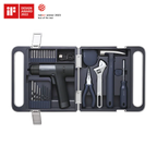 HOTO Brushless Drill Tool Kit, 12V Cordless Power Drill Tool Kit with LED Display, Includes Drill/10 Bits & 8 Drill Bits/Tape Measure/Plier/Spanner/Hammer/Screwdriver, Hidden Buckle Design - Hoto India