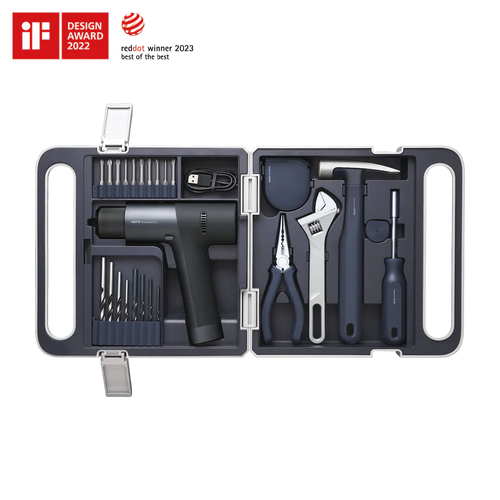 HOTO 12V Brushless Drill Tool Kit