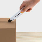 HOTO Premium Utility Knife – Heavy-Duty Retractable Cutter with Quick-Change Blade, Ergonomic Anti-Slip Grip for Packaging, DIY & Warehouse Use - Hoto India
