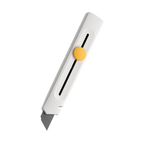 HOTO Premium Utility Knife – Heavy-Duty Retractable Cutter with Quick-Change Blade, Ergonomic Anti-Slip Grip for Packaging, DIY & Warehouse Use - Hoto India