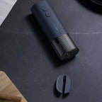 HOTO Electric Wine Opener, Cordless Automatic Corkscrew with One-Touch Operation | Stainless Steel Design for Wine Bottles (HLE0005GL / QWKPQ001)