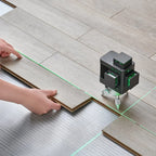 HOTO 3×360° Laser Level – Self-Leveling 3-Plane Digital Laser Line Tool with 360° Horizontal & Vertical Coverage, USB-C Rechargeable, IP54 for Home & Pro Use - Hoto India
