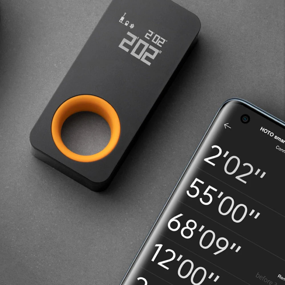 HOTO Smart Laser Measure – Digital Laser Distance Meter, 30m Range, High-Precision Measurement, OLED Display, Bluetooth App Control, Rechargeable Compact Laser Measuring Tool - Hoto India