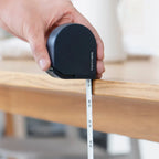 HOTO Self-Lock Measure Tape – 10 ft/3 m Dual-Scale (Metric & Imperial) Tape Measure with Auto-Lock Blade, Shock-Absorbent Case, Compact & Accurate Measuring Tool - Hoto India