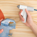HOTO Lithium Glue Gun, Cordless Rechargeable Hot Melt Glue Gun with Fast Heating & Precision Nozzle | DIY, Crafts & Home Repair Tool (HTE0003GL / QWRJQ001)