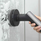 HOTO Electric Spin Scrubber – Cordless Long-Handle Cleaning Brush with 6 Replaceable Heads, IPX7 Waterproof, Up to 110 Min Runtime, for Bathroom, Floor, Tile & Kitchen