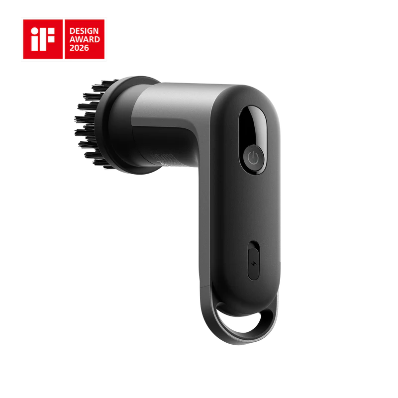 HOTO Grip™ Cordless Spin Scrubber – Lightweight, IPX7 Waterproof, 400 RPM Cleaning Power