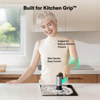 HOTO Grip™ Cordless Spin Scrubber – Lightweight, IPX7 Waterproof, 400 RPM Cleaning Power