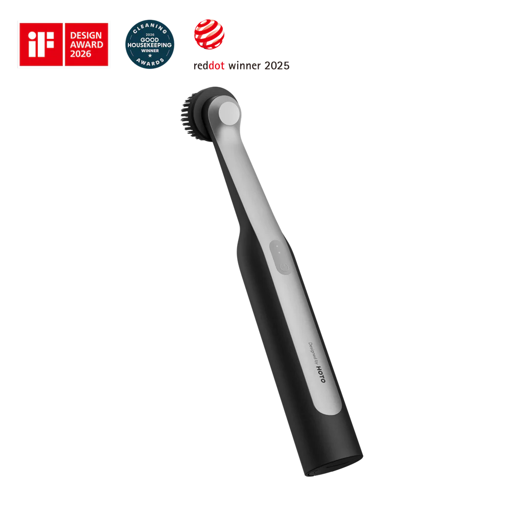 HOTO Wand Cordless Spin Scrubber 12-Piece Ultimate Kit