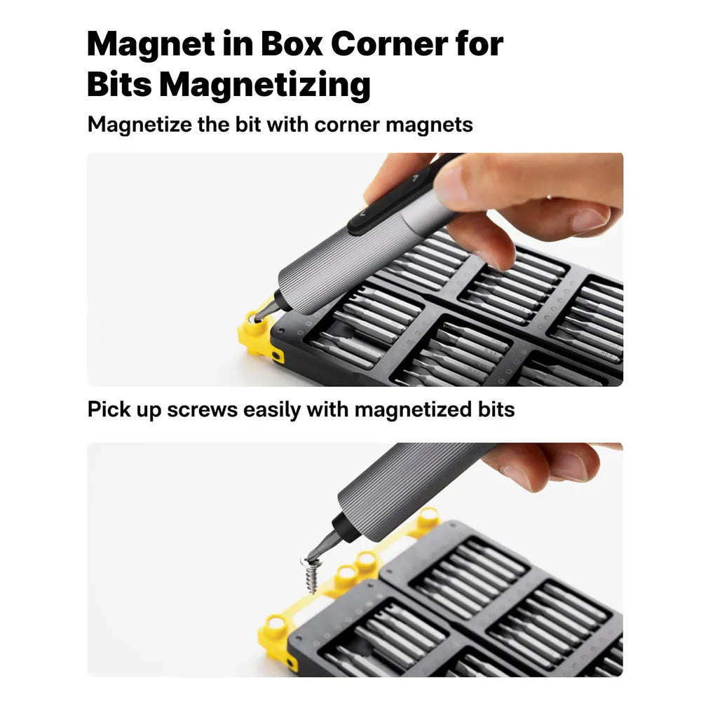 HOTO SNAPBLOQ™ S-A01 Electric Precision Screwdriver Master Set - Hoto India