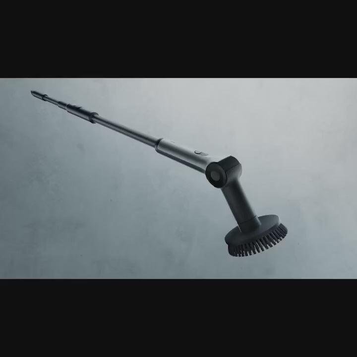 HOTO Flexi™ Cordless Spin Scrubber product demonstration